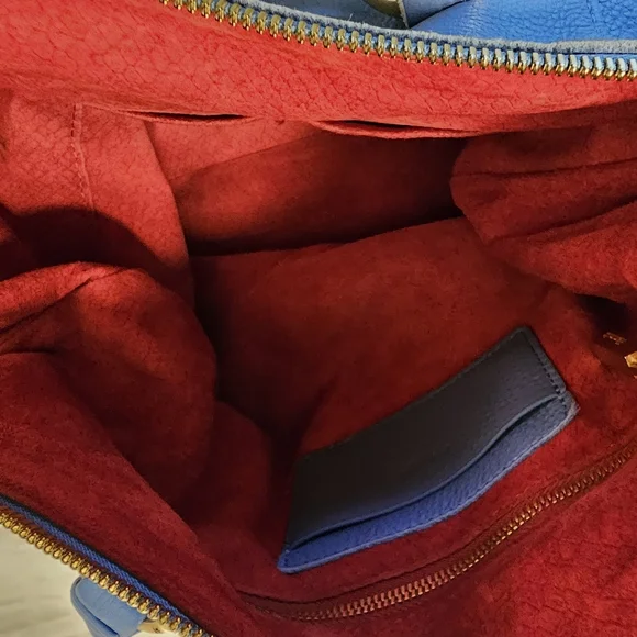 ✨️ Rare Light Blue Hammitt Meduim Daniel Bag - Picture 4 of 8